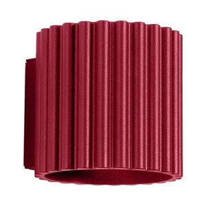 Vínovočervené nástenné svietidlo ø 10 cm Zora – Sollux vyobraziť