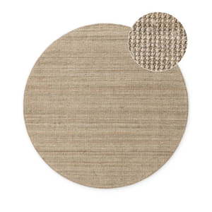 Jutový okrúhly koberec taupe ø 160 cm Bouclé Jaipur – Hanse Home vyobraziť