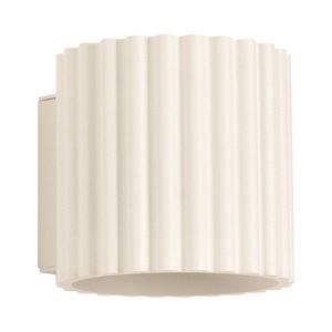 Krémové nástenné svietidlo ø 10 cm Zora – Sollux vyobraziť