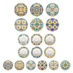 Jedálenská súprava 18 ks Medicea – Brandani vyobraziť