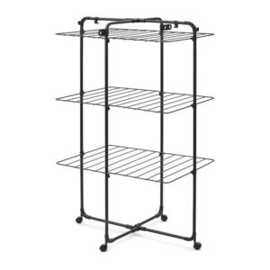 Matne čierny sušiak na bielizeň 23 m HangOn Tower – Brabantia vyobraziť