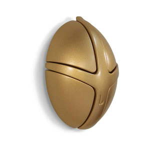 Nástenný plastový háčik v zlatej farbe Tick – Spinder Design vyobraziť