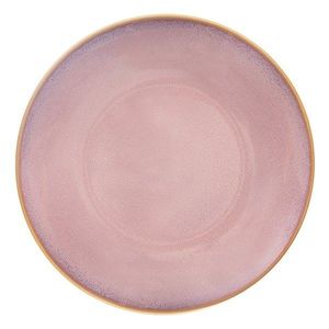 Ružový keramický tanier ø 27 cm Glaze – Orion vyobraziť