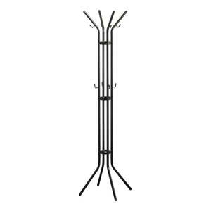 Čierny kovový vešiak ø 40x170 cm Jessy – Spinder Design vyobraziť