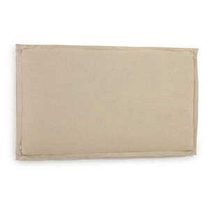 Béžové čalúnené čelo postele 206x106 cm Tanit – Kave Home vyobraziť