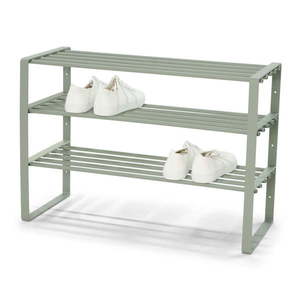 Sivozelená kovová skrinka na topánky 70x48, 5x29 cm Rex – Spinder Design vyobraziť