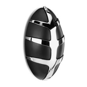 Čierny/v lesklej striebornej farbe nástenný plastový háčik Bug – Spinder Design vyobraziť