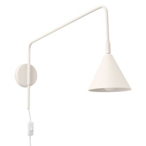 Krémové nástenné svietidlo do zásuvky ø 14 cm Zylo – Sollux vyobraziť