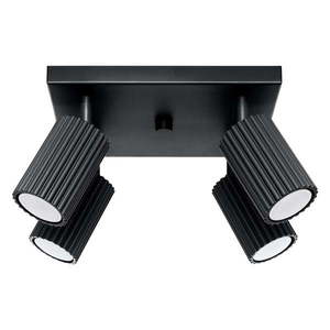 Čierne kovové bodové svietidlo ø 6, 5 cm Gleam – Sollux vyobraziť