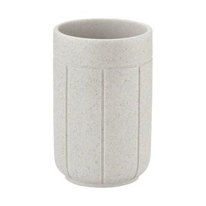 Krémovobiely téglik na zubné kefky z polyresínu Kua – Blomus vyobraziť