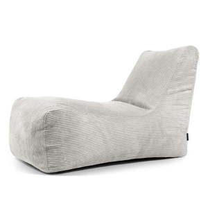 Krémový menčestrový sedací vak Lounge – SLOWDOWN vyobraziť