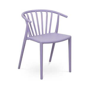 Plastová záhradná stolička v levanduľovej farbe Capri – Bonami Essentials vyobraziť