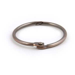 Krúžky k sprchovému závesu v súprave 12 ks v medenej farbe Ringo Small – Spirella vyobraziť