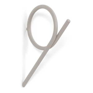 Taupe nástenný kovový háčik Tuba L – Spinder Design vyobraziť