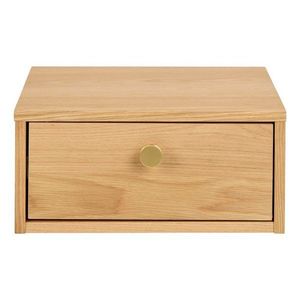 Nočný stolík v dekore duba v svetlo prírodnej farbe Monfort – Actona vyobraziť