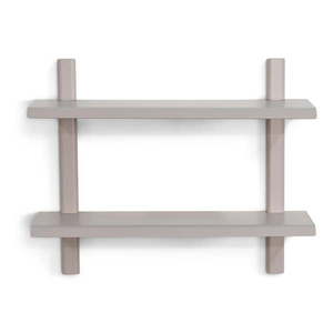 Taupe poschodová kovová polica 60 cm Hola – Spinder Design vyobraziť
