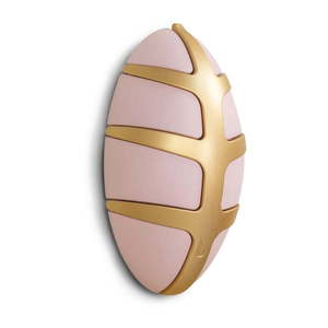 Svetloružový/v zlatej farbe nástenný plastový háčik Bug – Spinder Design vyobraziť