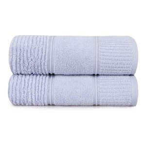 Svetlomodré froté bavlnené uteráky v súprave 2 ks 50x90 cm Daniela – Foutastic vyobraziť