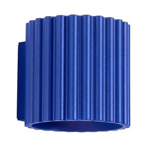 Modré nástenné svietidlo ø 10 cm Zora – Sollux vyobraziť