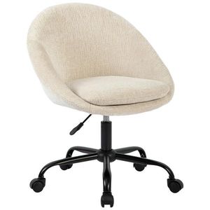 MID.YOU OTOČNÁ STOLIČKA, štruktúra, biela, béžová vyobraziť