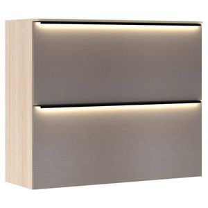 Voleo SKRINKA NA TOPÁNKY, farba duba, 100/85/37 cm vyobraziť