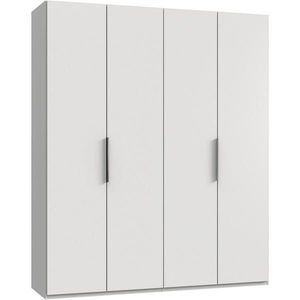 MID.YOU SKRIŇA S OTOČNÝMI DVERAMI, biela, 200/236/58 cm vyobraziť