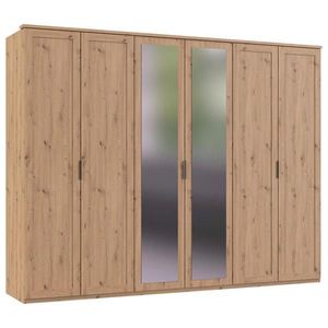 MID.YOU SKRIŇA S OTOČNÝMI DVERAMI, dub artisan, 270/210/58 cm vyobraziť