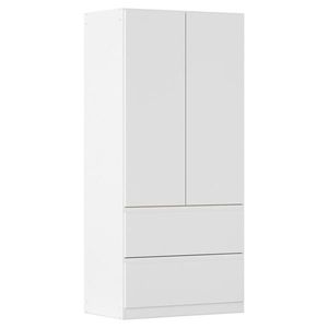 Rauch Möbel SKRIŇA S OTOČNÝMI DVERAMI, biela, 91/197/54 cm vyobraziť