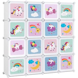 DETSKÝ REGÁL, biela, 123/123/31 cm vyobraziť