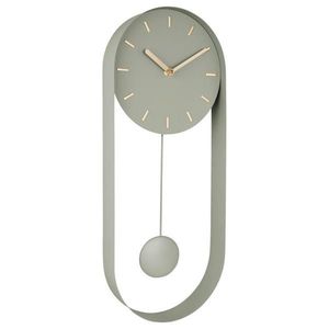 Karlsson NÁSTENNÉ HODINY, zelená, 20/50/5 cm vyobraziť