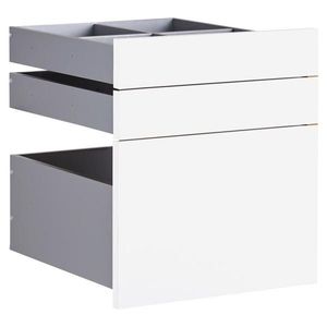 Hom`in SADA ZÁSUVIEK, biela, 45, 3/50, 3/46, 8 cm vyobraziť