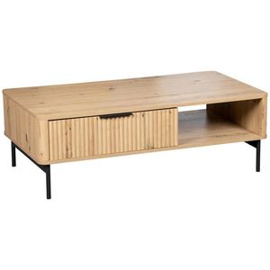 MID.YOU KONFERENČNÝ STOLÍK, čierna, dub artisan, kov, kompozitné drevo, 110/60/37 cm vyobraziť