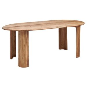 MID.YOU JEDÁLENSKÝ STÔL, akácia, prírodná farba, 208/100/76 cm vyobraziť