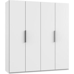 MID.YOU SKRIŇA S OTOČNÝMI DVERAMI, biela, 200/216/58 cm vyobraziť