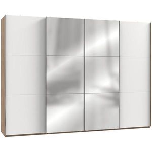 MID.YOU ŠAT. SKRIŇA S POSUV. DVERAMI, biela, farba duba, 300/216/65 cm vyobraziť