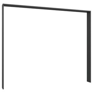 MID.YOU PASPARTOVÝ RÁM, grafitová, 183/200/12 cm vyobraziť