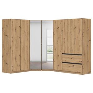 Rauch Möbel ROHOVÁ ŠATNÍKOVÁ SKRIŇA, dub artisan, 208/197/253 cm vyobraziť