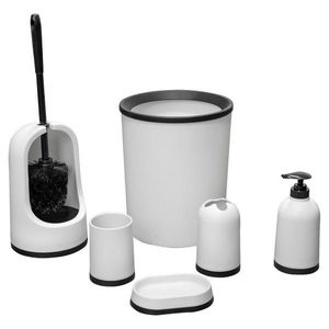 Sadena SADA KÚPEĽNOVÝCH DOPLNKOV čierna, biela vyobraziť