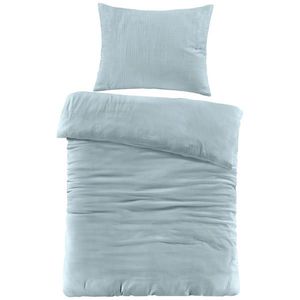 Novel OBOJSTRANNÁ POSTEĽNÁ BIELIZEŇ, renforcé, mušelín, šalviovozelená, 140/200 cm vyobraziť