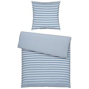 Bio: Vio OBOJSTRANNÁ POSTEĽNÁ BIELIZEŇ, džersej, modrá, 135/200 cm vyobraziť