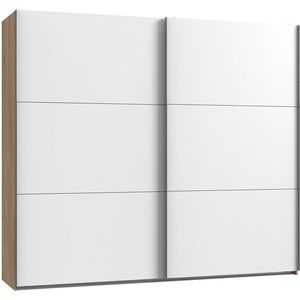 MID.YOU ŠAT. SKRIŇA S POSUV. DVERAMI, biela, farba duba, 250/216/65 cm vyobraziť