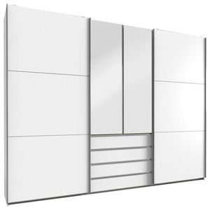 MID.YOU ŠAT. SKRIŇA S POSUV. DVERAMI, strieborná, biela, 300/236/65 cm vyobraziť