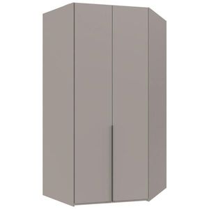 MID.YOU ROHOVÁ ŠATNÍKOVÁ SKRIŇA, sivá, Sahara, 120/236/120 cm vyobraziť