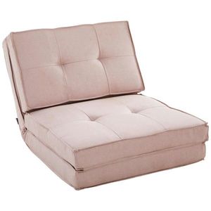 MID.YOU ROZKLADACIE KRESLO, textil, ružová vyobraziť