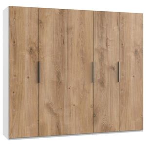 MID.YOU SKRIŇA S OTOČNÝMI DVERAMI, biela, farba duba, 250/216/58 cm vyobraziť