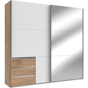 MID.YOU ŠAT. SKRIŇA S POSUV. DVERAMI, biela, farba duba, hliníková, 250/236/65 cm vyobraziť