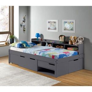 MID.YOU POSTEĽ S ÚLOŽNÝM PRIESTOROM, 90/200 cm antracitová vyobraziť