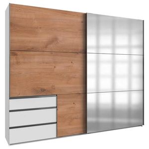 MID.YOU ŠAT. SKRIŇA S POSUV. DVERAMI, biela, farba duba, 250/216/65 cm vyobraziť