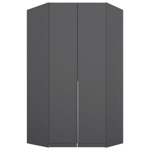 Rauch Möbel ROHOVÁ ŠATNÍKOVÁ SKRIŇA, sivá, 117/229/117 cm vyobraziť