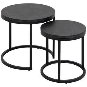 MID.YOU KONFERENČNÝ STOLÍK, antracitová, kov, kompozitné drevo, 45/40/45 cm vyobraziť